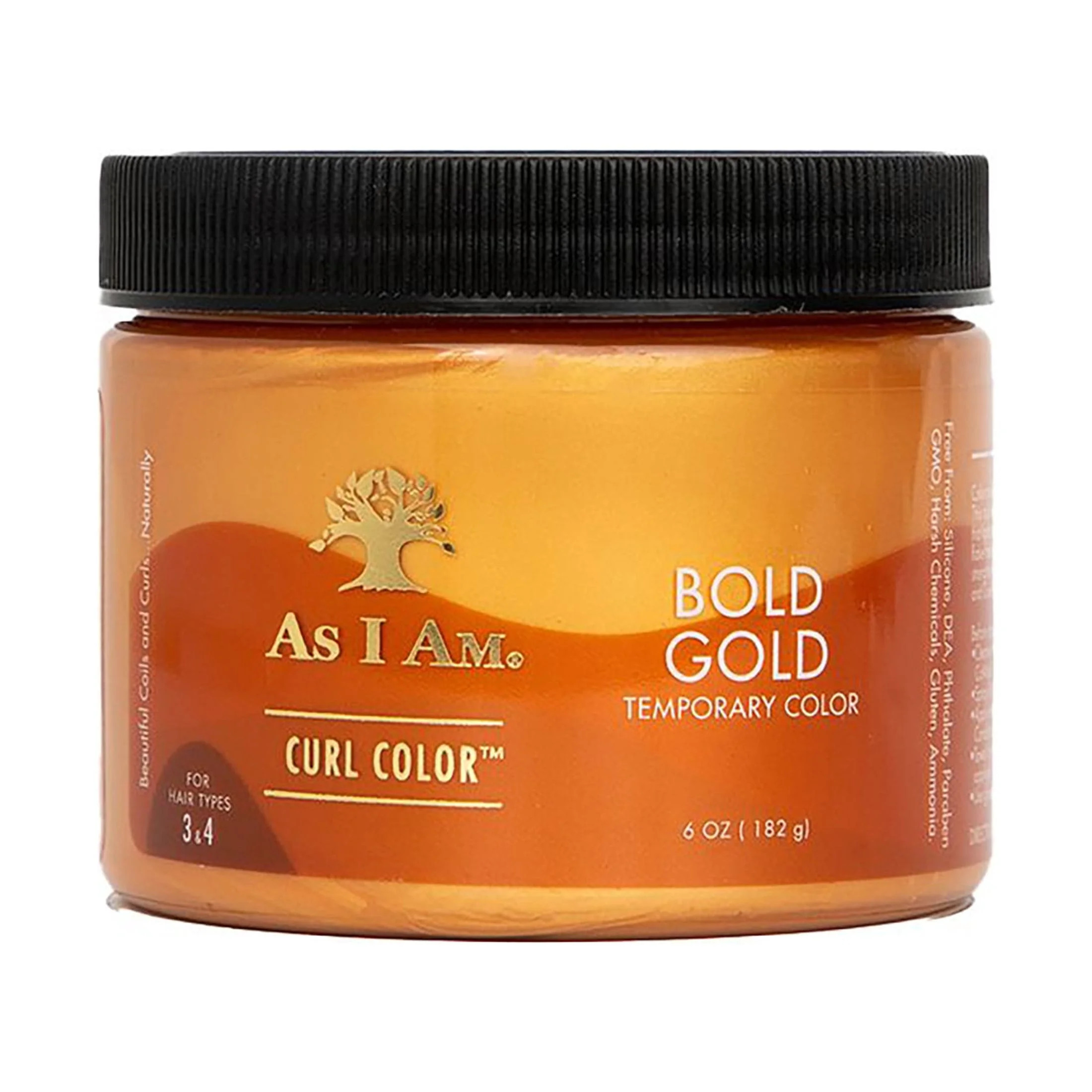 As I Am Curl Color™ Temporary Color Gel Damage Free - Bold Gold 6 oz, Unisex, Moisturizing - Wa... | Walmart (US)