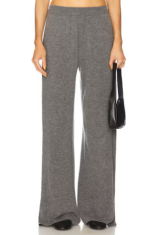 EAVES Hansen Wool Cashmere Pant in Dark Heather Grey from Revolve.com | Revolve Clothing (Global)
