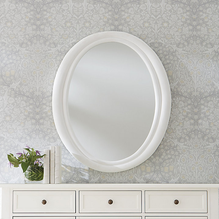 Iris Oval Framed Wall Mirror | Ballard Designs, Inc.