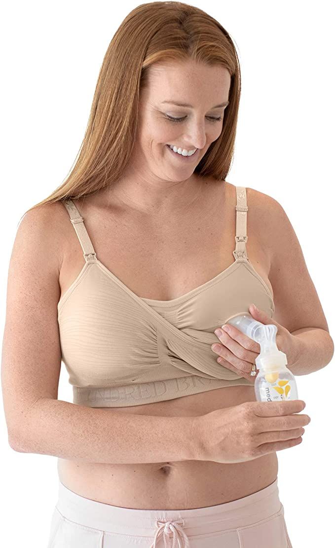 Kindred Bravely Sublime Hands Free Pumping Bra | Patented All-in-One Pumping & Nursing Bra with E... | Amazon (US)