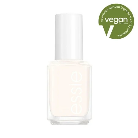 essie Salon Quality 8 Free Vegan Nail Polish Marshmallow 0.46 fl oz Bottle | Walmart (US)