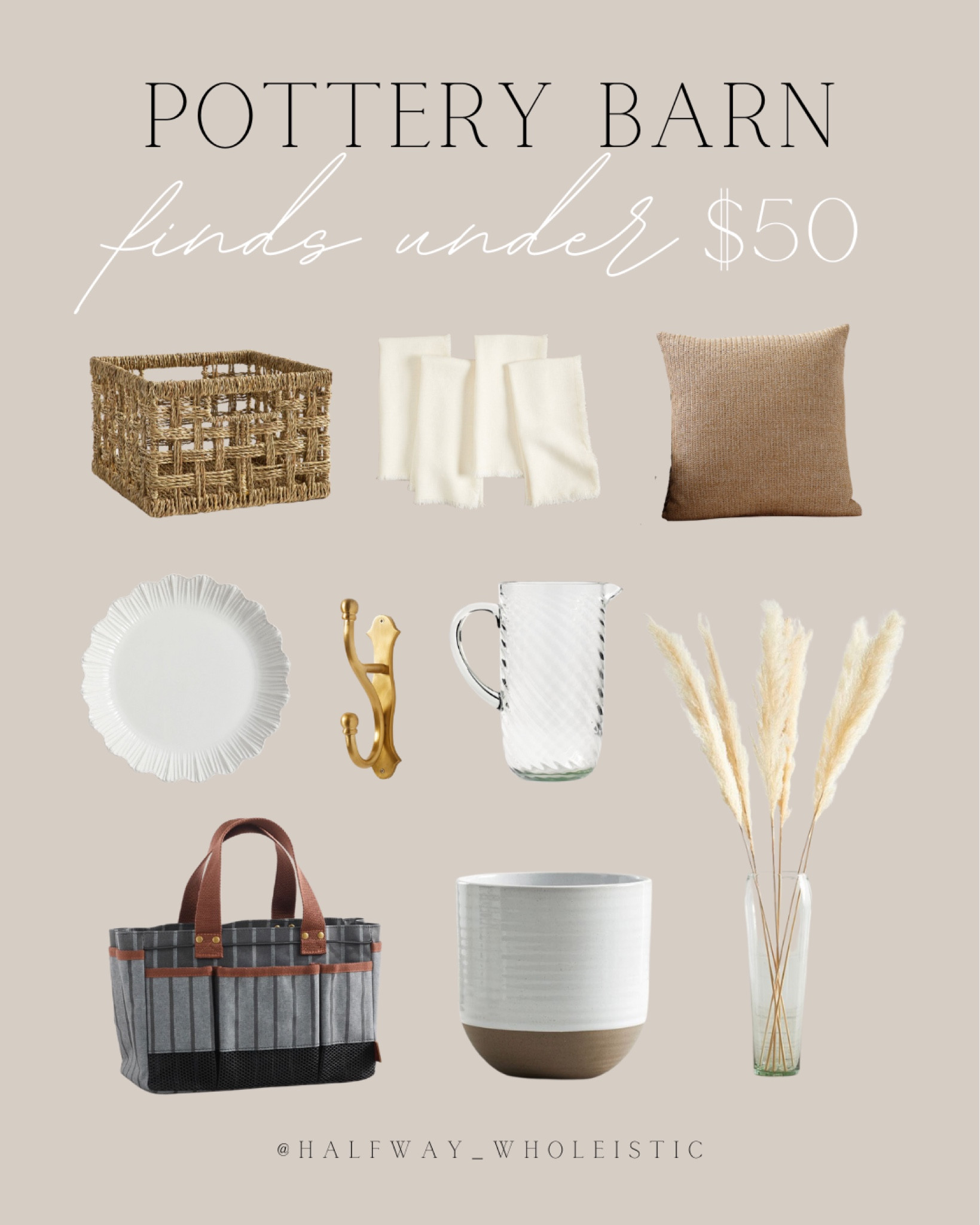 Pottery Barn home and outdoor finds under $50! 

#gardening #storage #homedecor #entertaining #hosting 

#LTKhome #LTKunder50 #LTKSeasonal