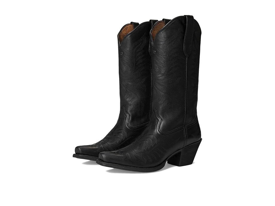 Ariat Round Up Collins Western Women's Boots Cowboy Women's Boots Supple Black : 11 B - Medium, Leather | Zappos