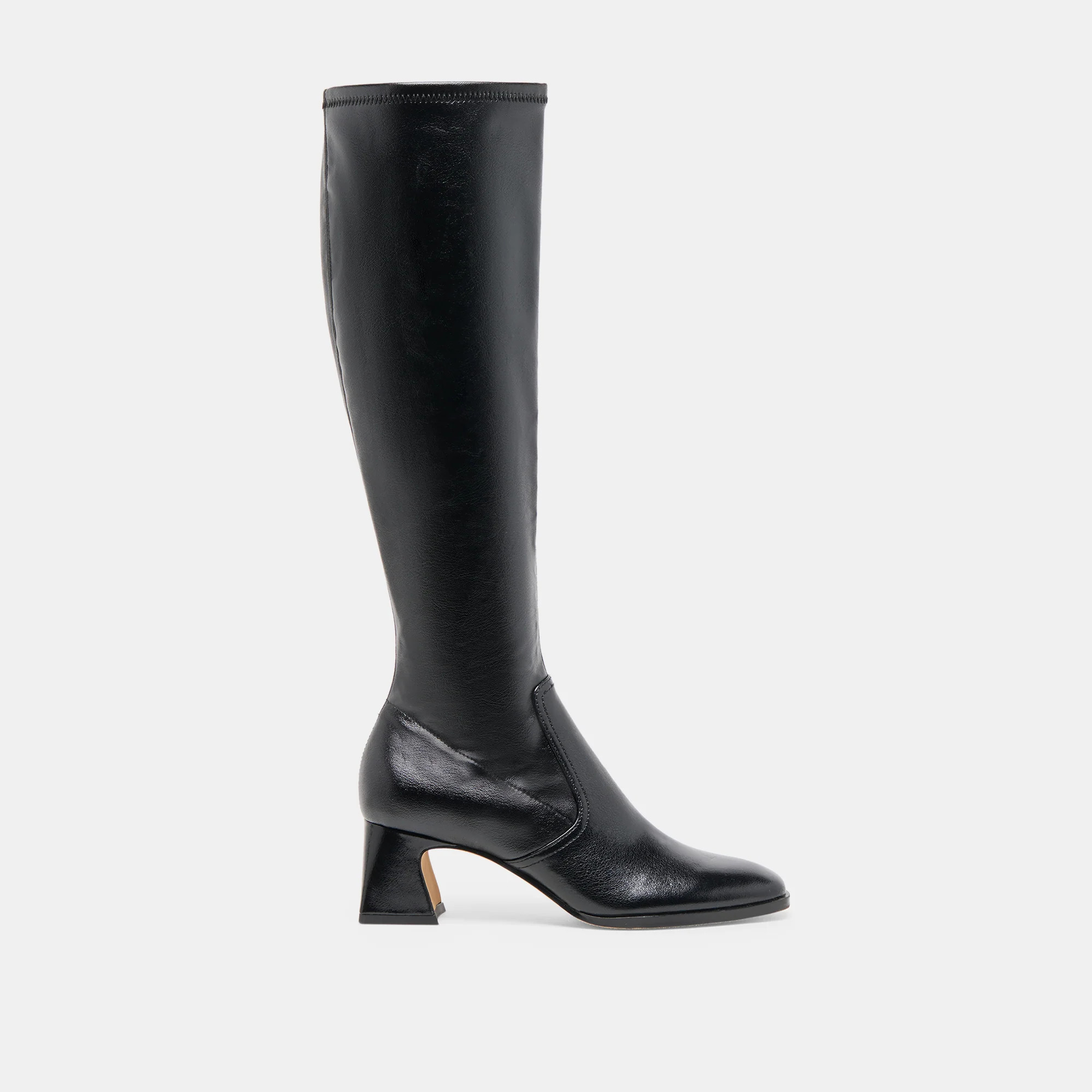 Alivia Boots Black Leather | DolceVita.com