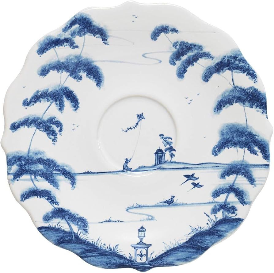 Juliska Country Estate Delft Blue Saucer Garden Follies | Amazon (US)