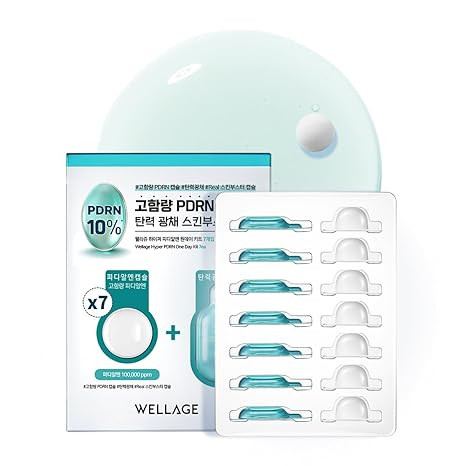 WELLAGE Hyper PDRN One-day Kit 7ea, Hydrating Peptide for Face, Korean Skin care, PDRN, Niacinami... | Amazon (US)