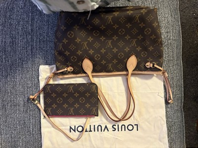 Louis Vuitton Neverfull Tote mm Brown | eBay UK
