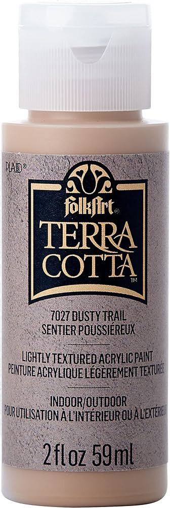 FolkArt, Dusty Trail 59 ml Assorted Acrylic 2 fl oz / 59ml Terra Cotta Paint For Easy To Apply DIY C | Amazon (US)