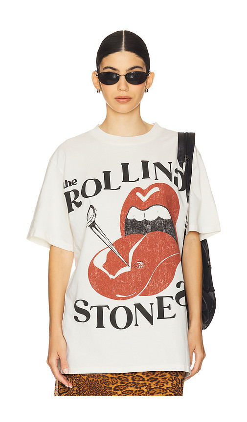 Philcos T-SHIRT ROLLING STONES en Sable. Taille M | Revolve Clothing (Global)