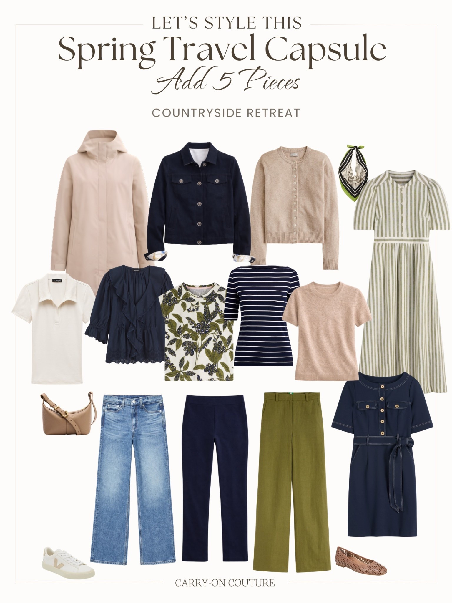 #3 Spring Staples Styled 

The goal isn’t to build a brand new wardrobe for every trip. It’s to have a set of spring staples you can rely on—pieces that mix well, layer easily, and already work for you.

That’s your foundation.

From there, you can shape each trip by adding a few pieces that fit where you’re going and what your days will look like.

In this post, I used the same base and adjusted it three ways.

#LTKOver40 #LTKTravel