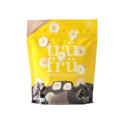 Tru Fru Hyper-Dried Banana Covered in Dark Chocolate Candy - 4.5oz | Target