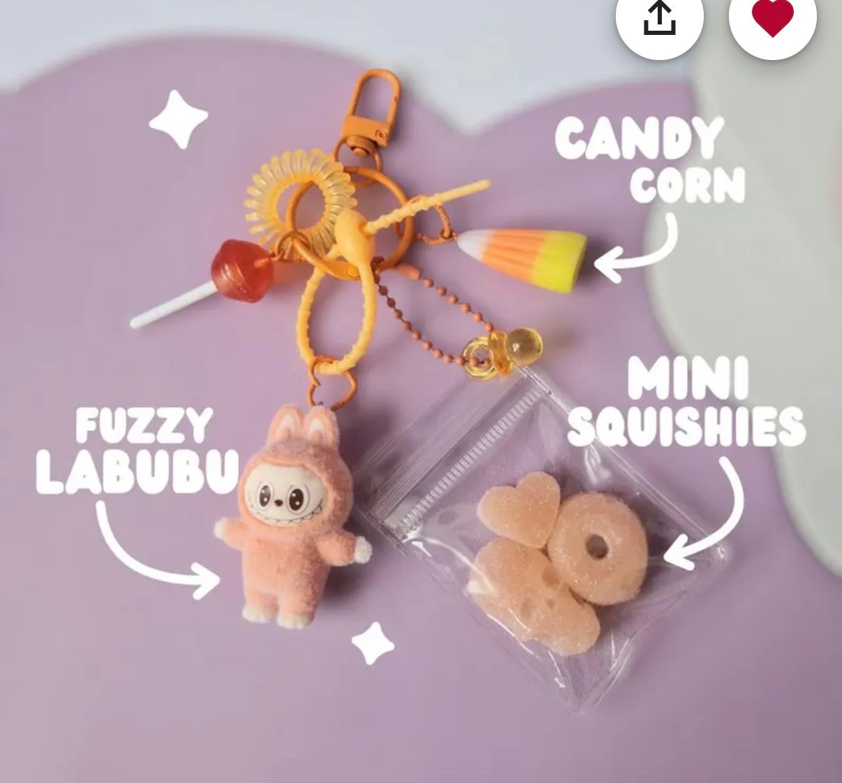 Cutest Halloween Bag Charms to add to your boo baskets! 