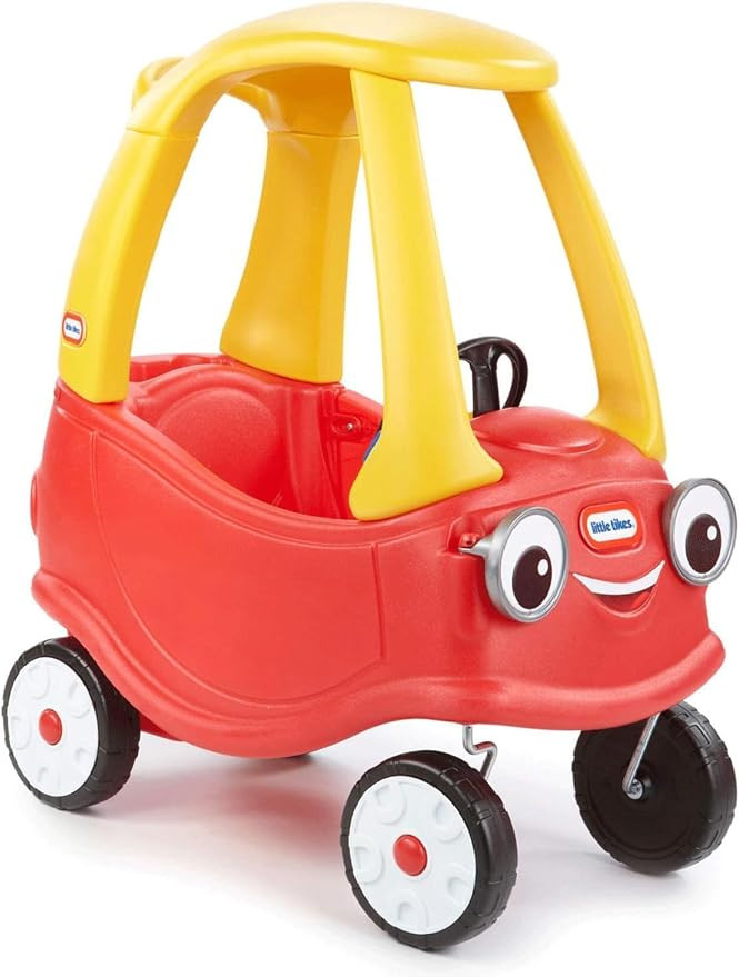 little tikes Cozy Coupe - Ride On for Kids with Real Working Horn, Clicking Ignition Switch, & Fu... | Amazon (UK)