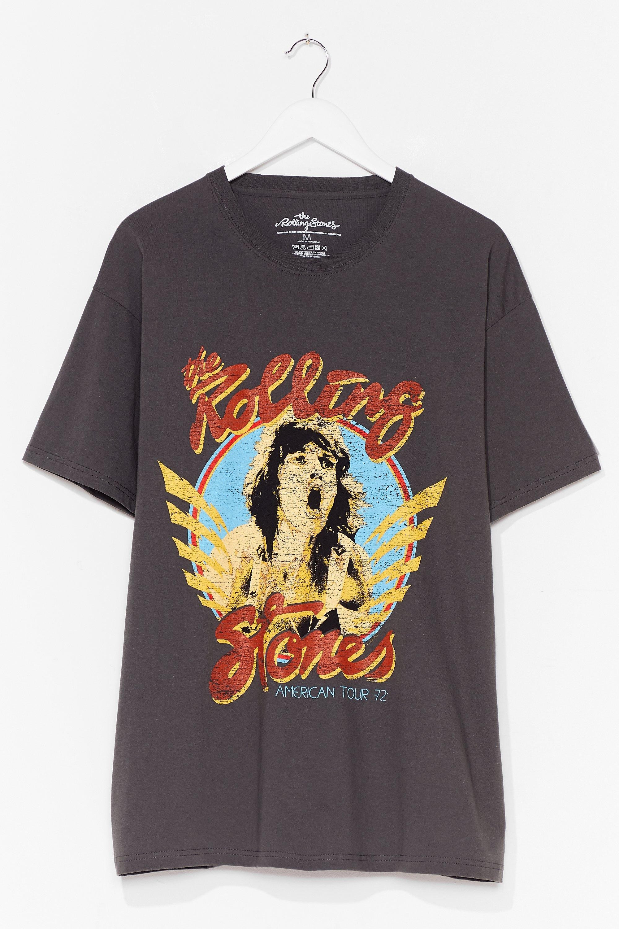 The Rolling Stones Plus Graphic Band Tee | NastyGal (US & CA)