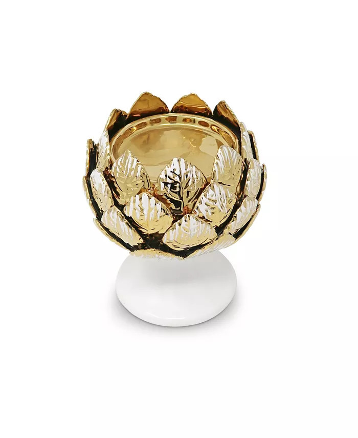 Vivience Leaf Design Tealight Holder - Macy's | Macy's