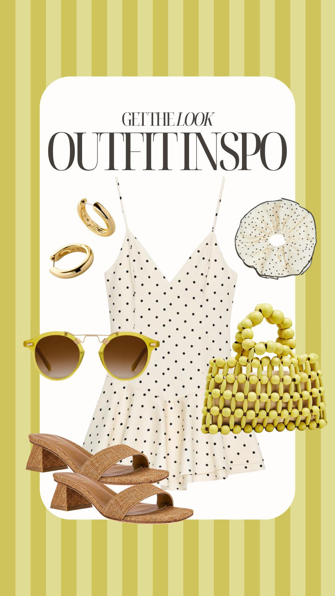 Polka dot mini dress styled for summer. 

 

#LTKFestival #LTKootd