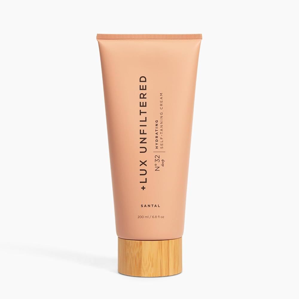 + Lux Unfiltered N°32 DEEP Gradual Self Tanning Cream in Santal, Hydrating Self Tanning Lotion, ... | Amazon (US)