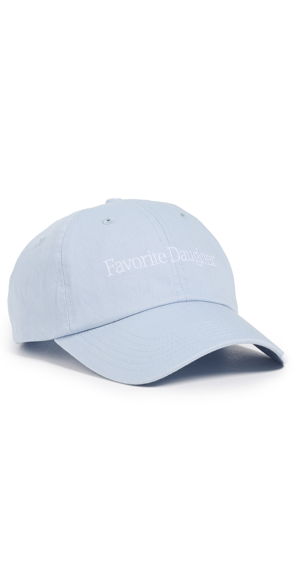 Favorite Daughter Classic Logo Baseball Hat Blue/White One Size | Shopbop