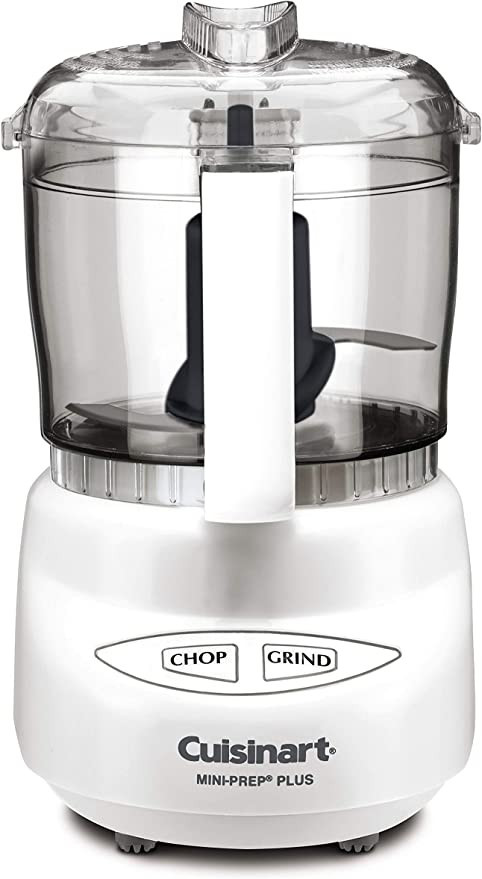 Cuisinart DLC-2A Mini-Prep Plus Food Processor (White), 3 Cup | Amazon (US)