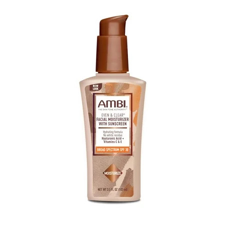 Ambi Even Clear Daily Facial Moisturizer With 30 Spf 3.5 Oz. | Walmart (US)