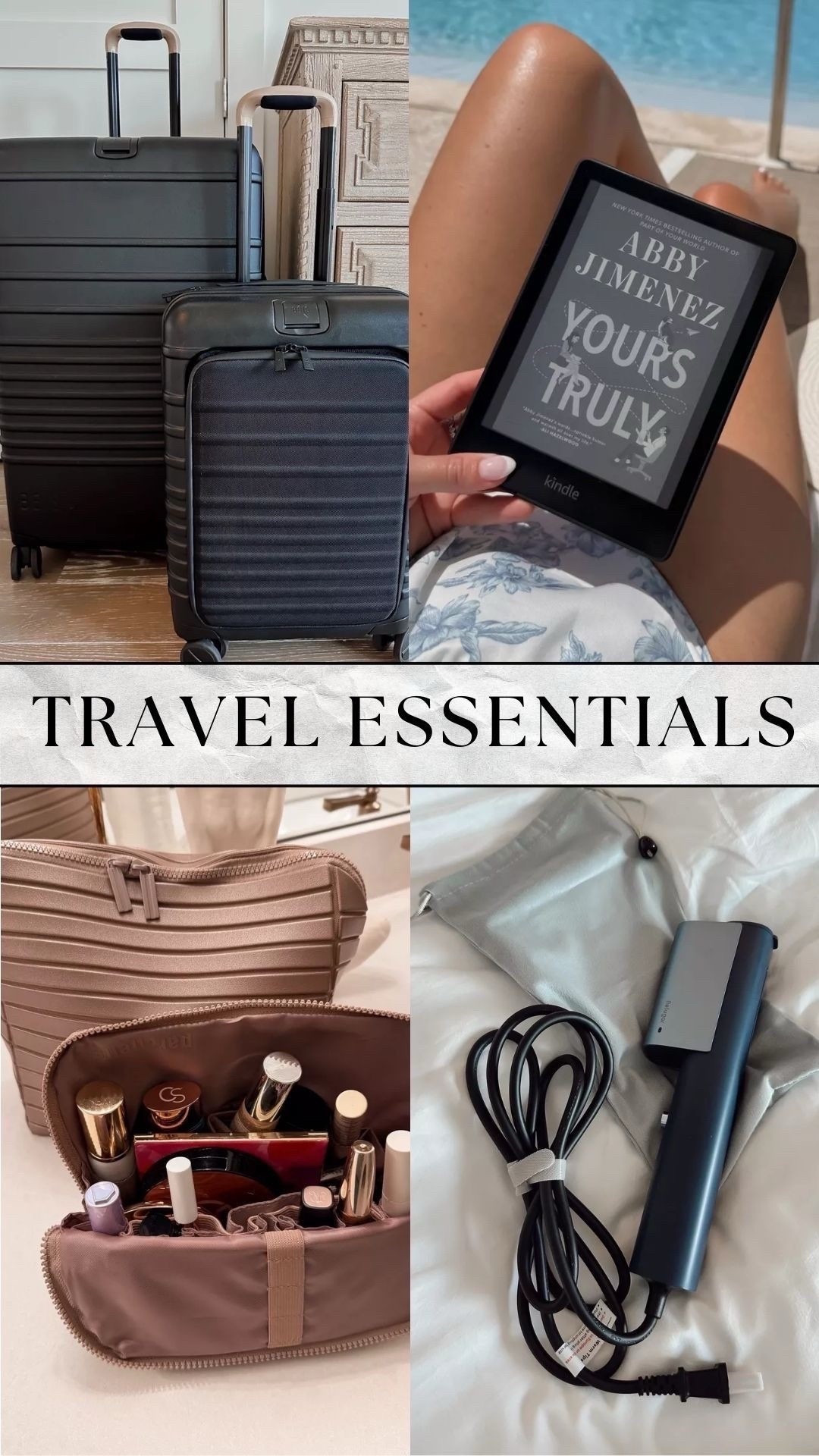 Travel Essentials you need for your next trip!! 

amazon, beis, packing, spring break, portable steamer, kindle, finds under 100, makeup bag, travel finds, amanda west 

#LTKTravel