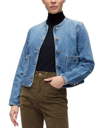 Veronica Beard Andrea Denim Jacket   | Bloomingdale's EDITORIAL Advanced Contemporary Women's Clo... | Bloomingdale's (US)