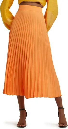 Pleated Midi Skirt | Nordstrom