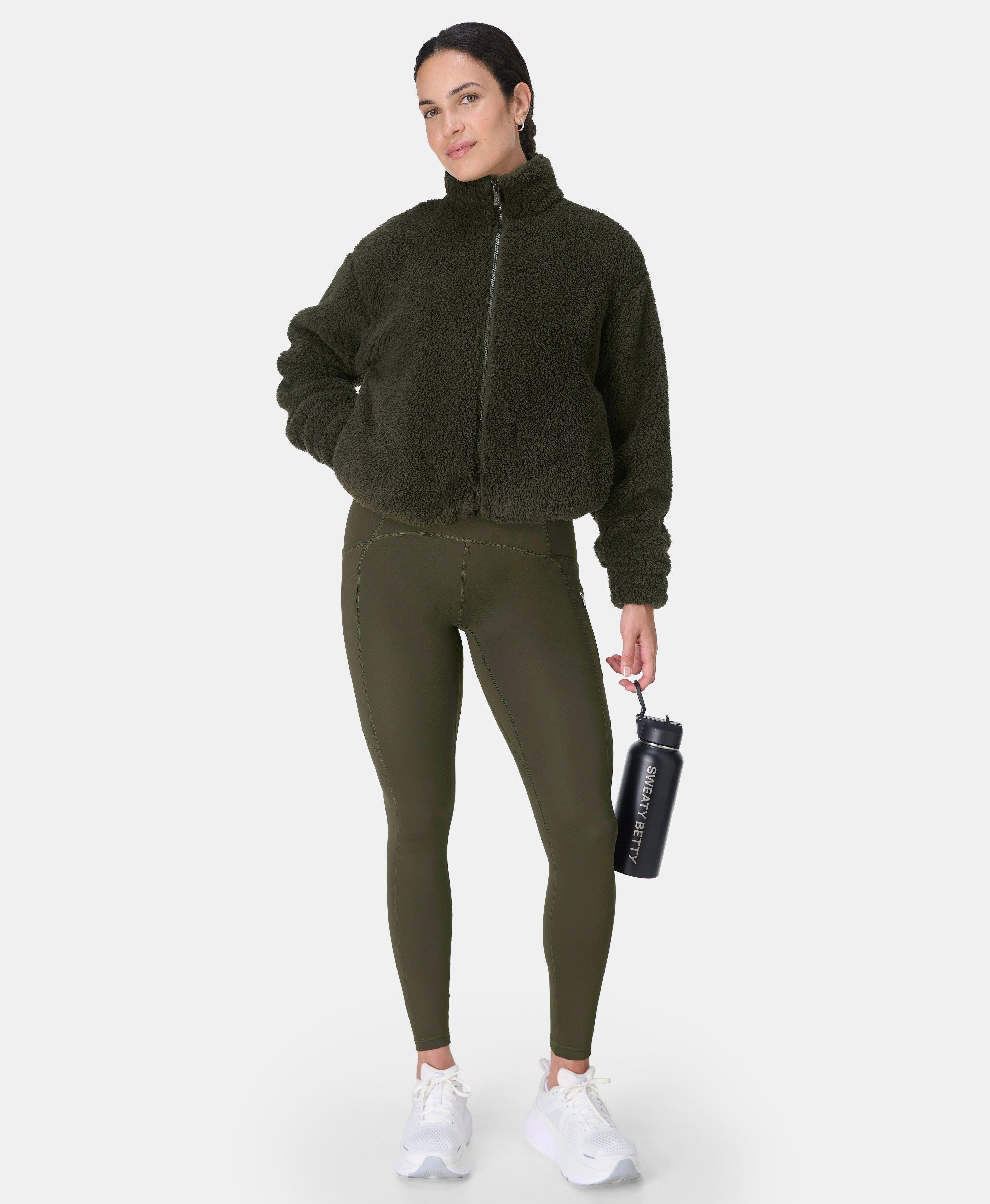 Winter Power Leggings - Nori Green  | Sweaty Betty | Sweaty Betty UK