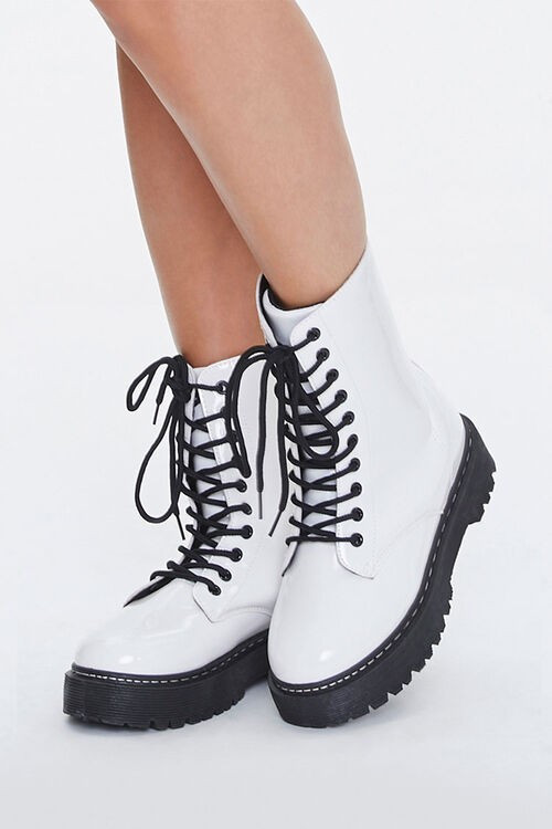 Lug-Sole Combat Boots | Forever 21 (US)