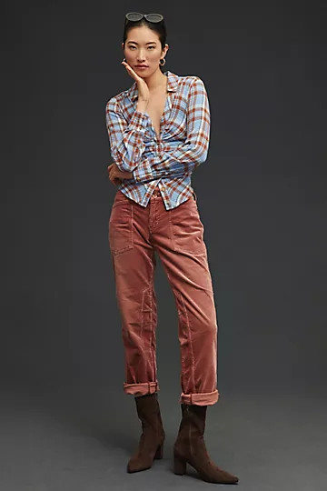 Pilcro The Wanderer Corduroy Cargo Pants | Anthropologie (US)