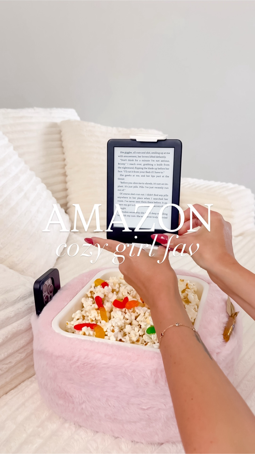 This tablet pillow stand from Amazon is a must! Catching up on some reading just got so much cozier! 📖🍿🤓 

It fits a tablet or phone so you can watch a show or catch up on some work too! 

#thesistershoppers #amazongadget #amazonmusthaves #reading #amazonfinds @amazon

#LTKstorytime #LTKHome #LTKdayinmylife