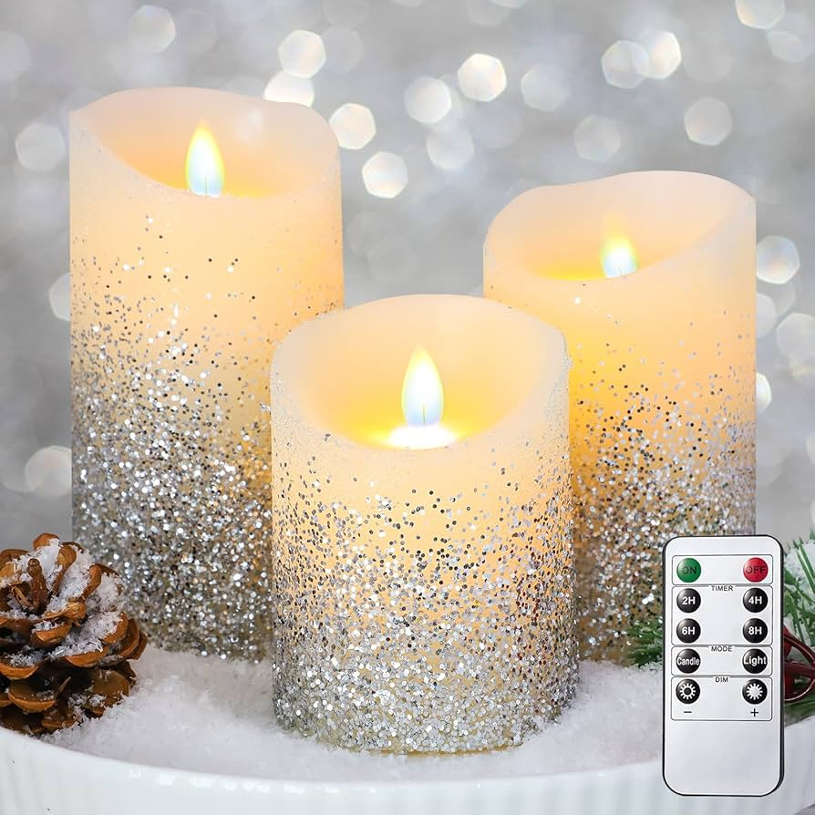 Flameless Candles Fir Holidays | Amazon (US)