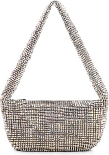 MANGO Rhinestone Shoulder Bag | Nordstrom | Nordstrom