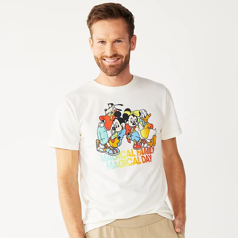Disney's Mickey Mouse & Friends Men's Graphic Tee by Celebrate Together | Kohl's