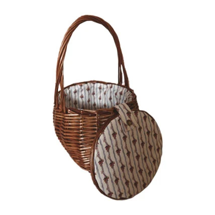 The Baby Garden Basket with Rose Print | Over The Moon