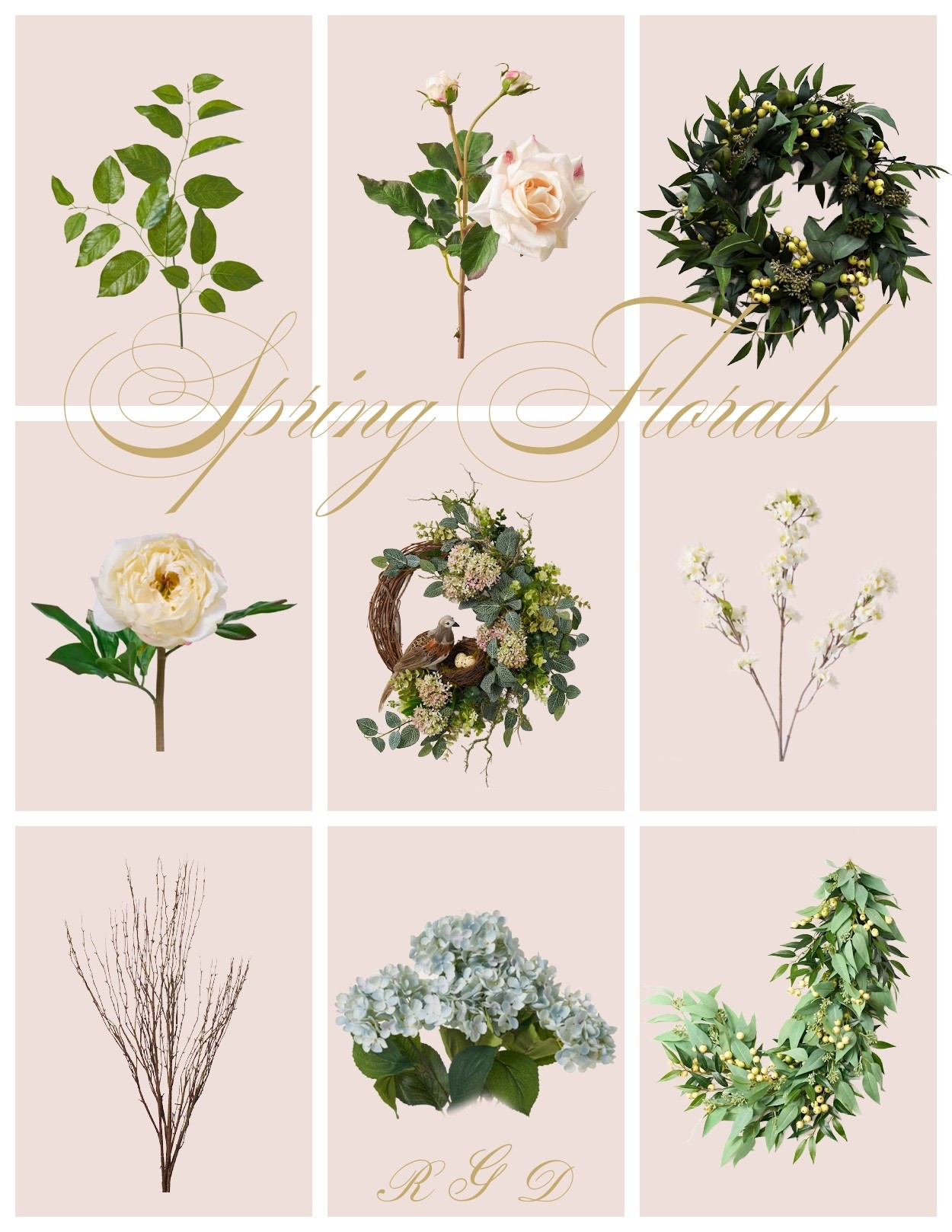 Some of my favorite spring stems and wreaths  I’ll using to style the house for spring! These are stunning!

#LTKSeasonal #LTKHome