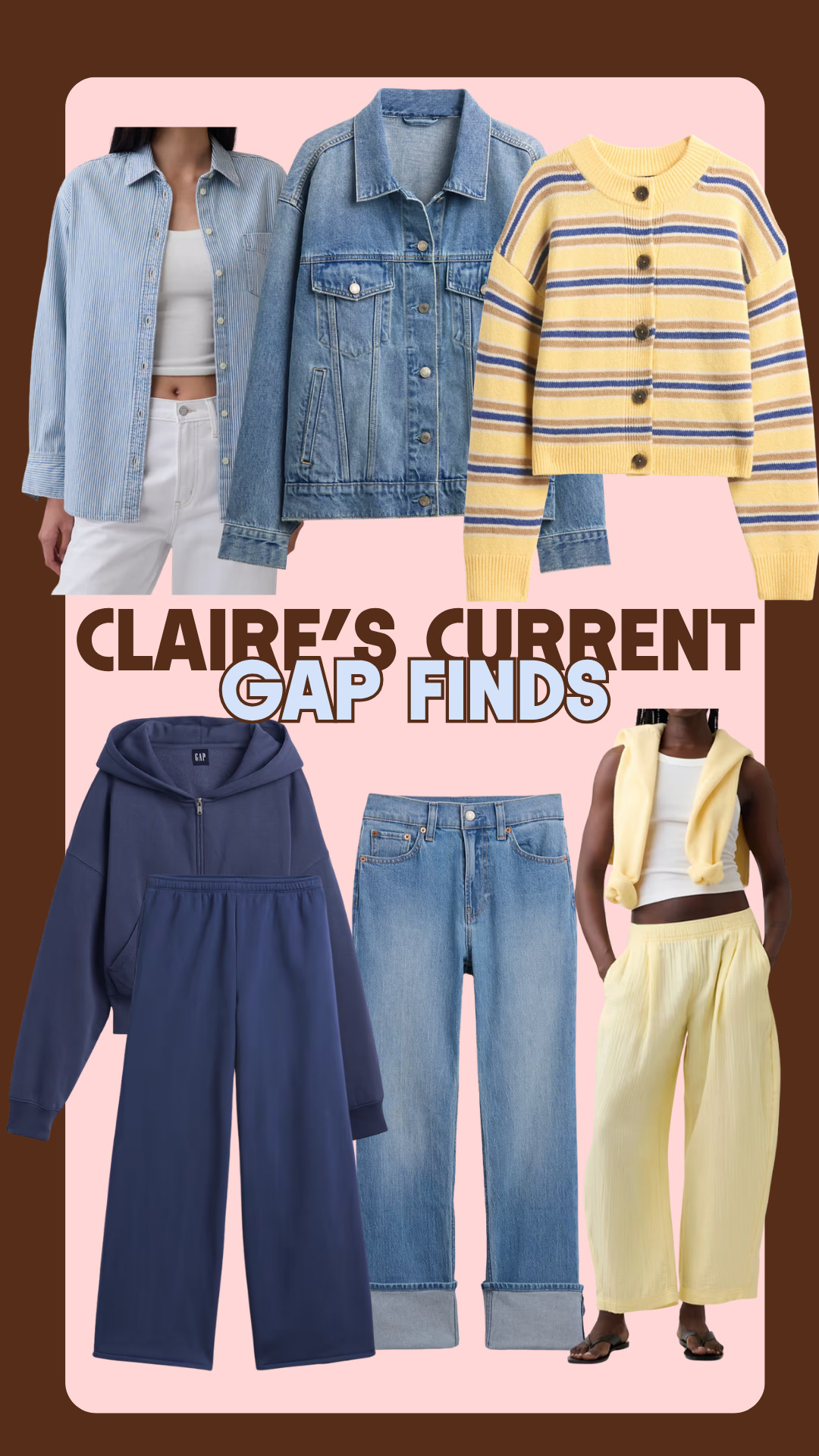 denim, navy and yellow are going to be my go-to's as we go into fall... and gap is DELIVERING. these are so chic, cozy, coastal and fun! all of these are ON SALE, too!  

 #LTKootd #LTKSeasonal #LTKSaleAlert