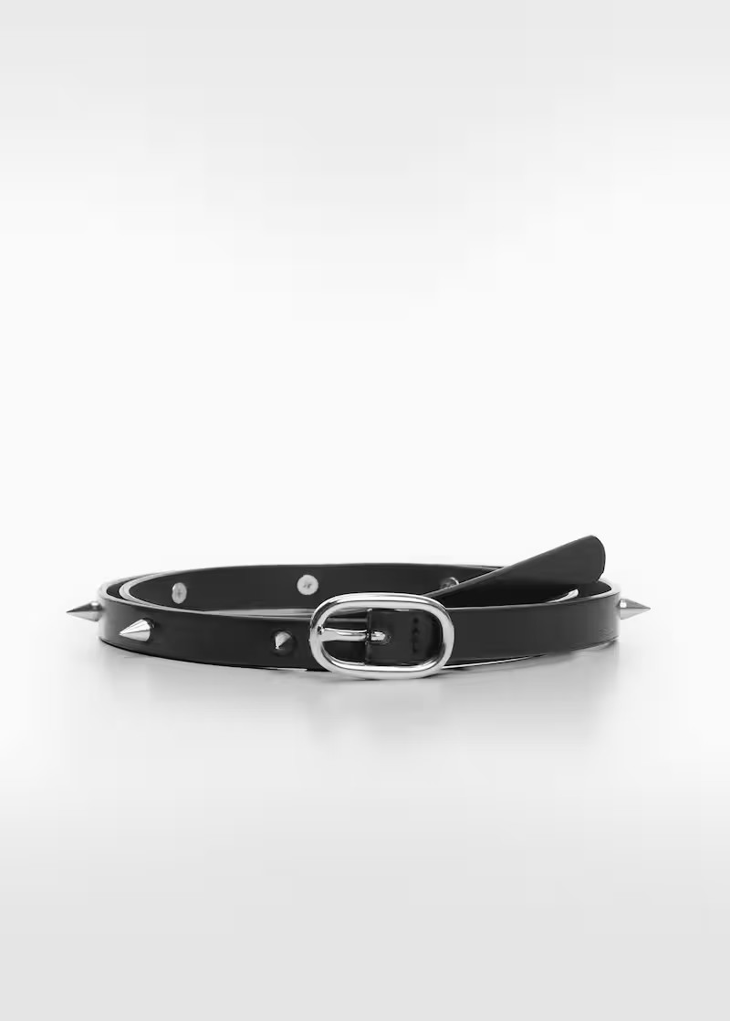 Decorative spike belt -  Women | Mango USA | MANGO (US)