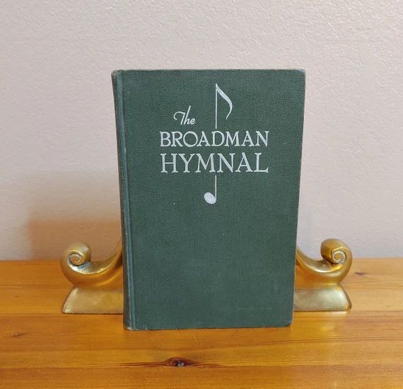 Broadman Hymnal, B. B. McKinney, editor, Broadman Press, 1940, vintage church song book | Etsy (US)