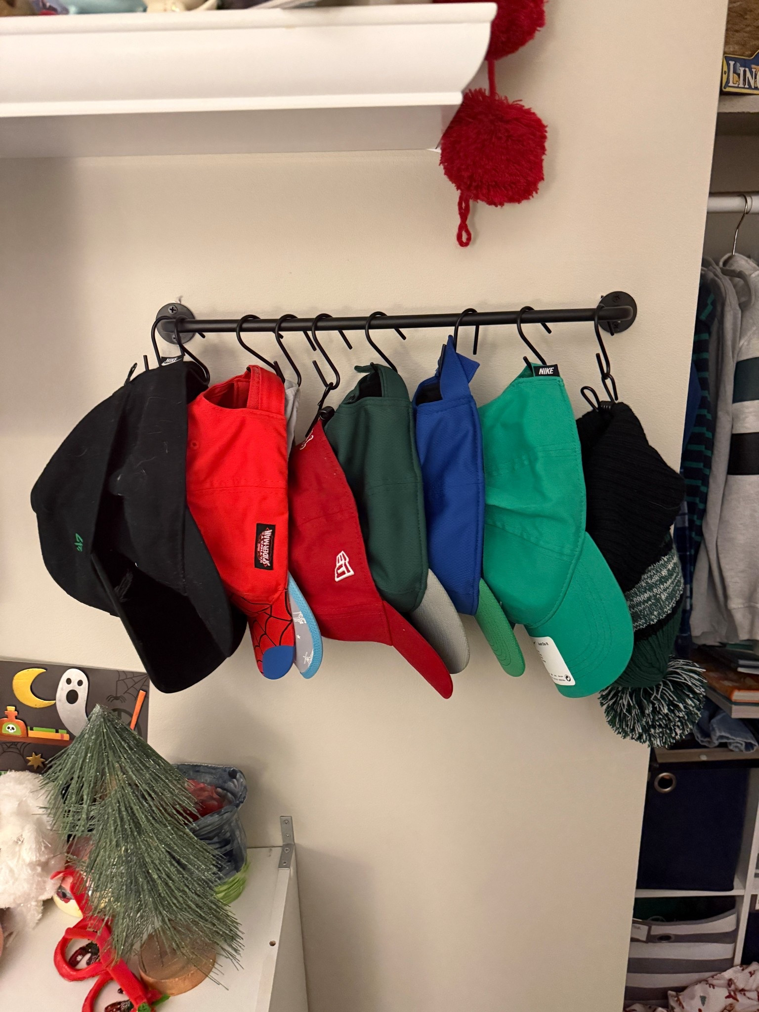 Easy way to store hats if you are struggling with space! January is a month where I’m purging and simplifying our home. This hat rack came as a set of two, will work on my husband’s hats next!

#LTKmomlife #LTKKids #LTKHome