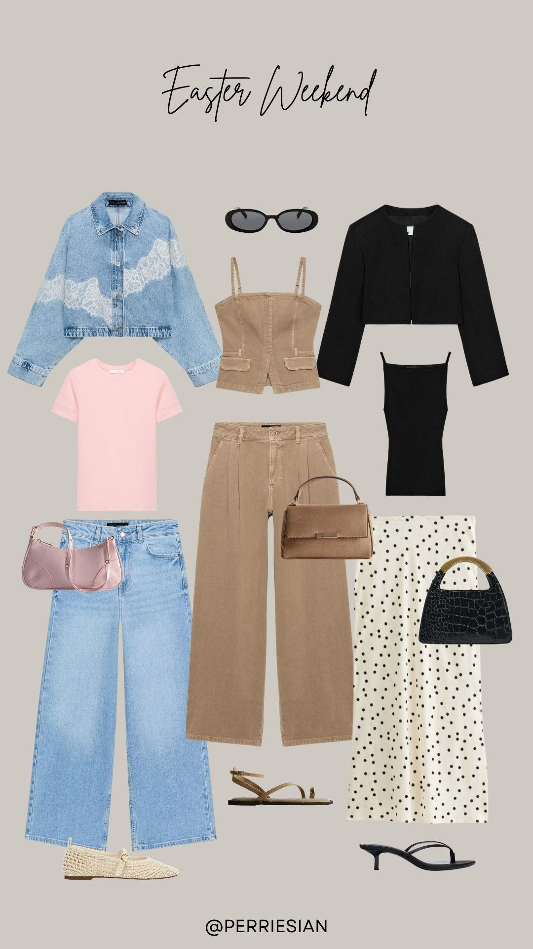 Outfits for Easter Weekend 💕

Spring Style, Spring Outfit Inspiration, Spring Jacket, New Season, Co-ord Set, Jeans, Pink T-Shirt, Black Blazer, Easter Outfit, Pub Dinner, Brunch, Drinks
 

#LTKuk #LTKeurope #LTKspring