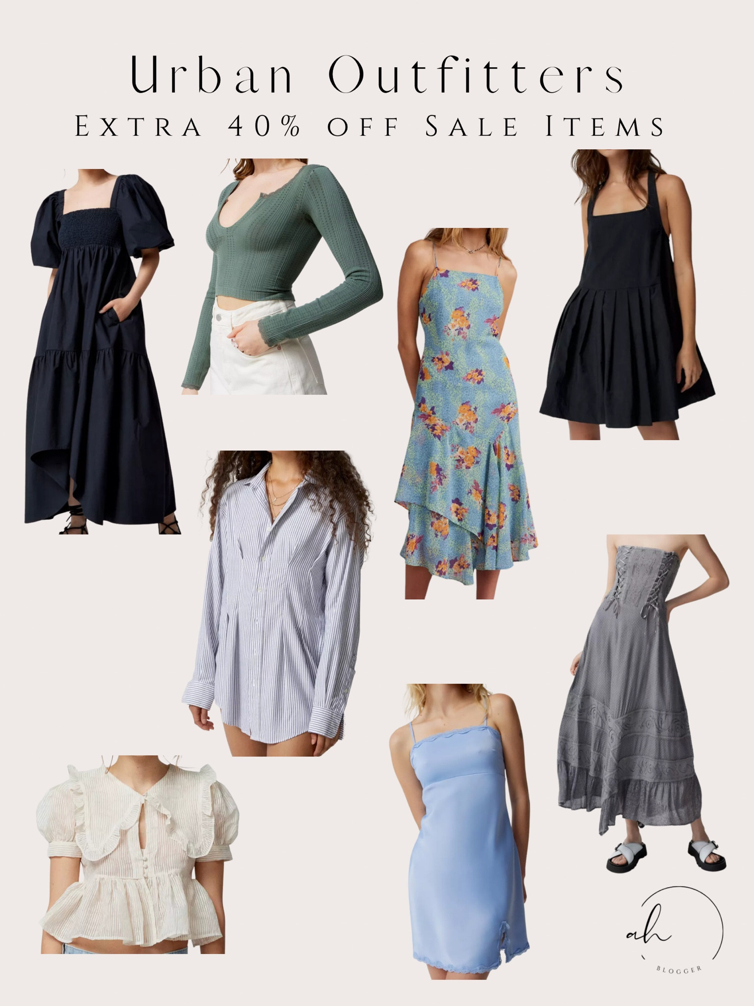 Urban Outfitters Sale. Layering top, maxi dresses, mini dresses, lace top.
#ashleeshernandez #laborday #sale
#urbanoutfitters

#LTKsalealert #LTKSale