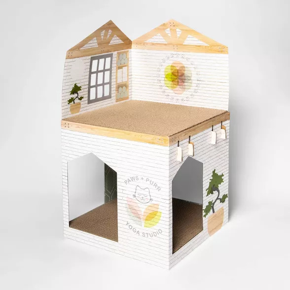 Yoga Studio House Cat Scratcher - Boots & Barkley™ | Target