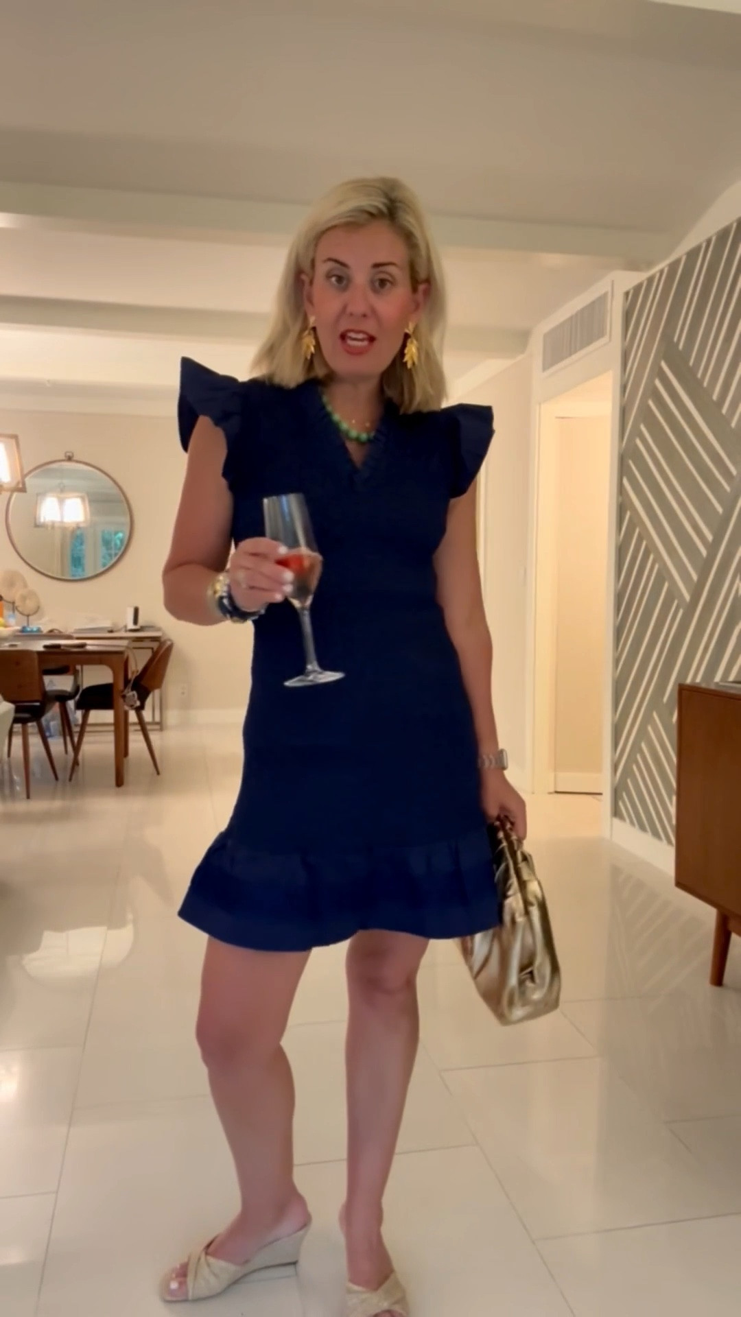 Outfit of the night….this dress is so flattering!! The flutter sleeves & ruffle hem  are perfection! 
*Use code mix20 off 1st order at Sail to Sable
*Use code Catherine20 at Allie + Bess

#LTKootd #LTKmomlife #LTKKids