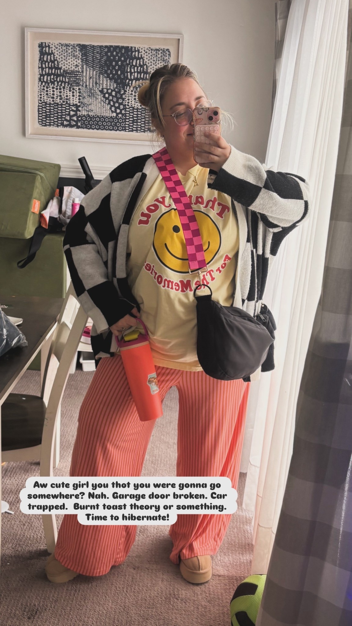 All dressed up no where to go lol cozy comfy fit to stay home 

#LTKmomlife #LTKMidsize #LTKootd