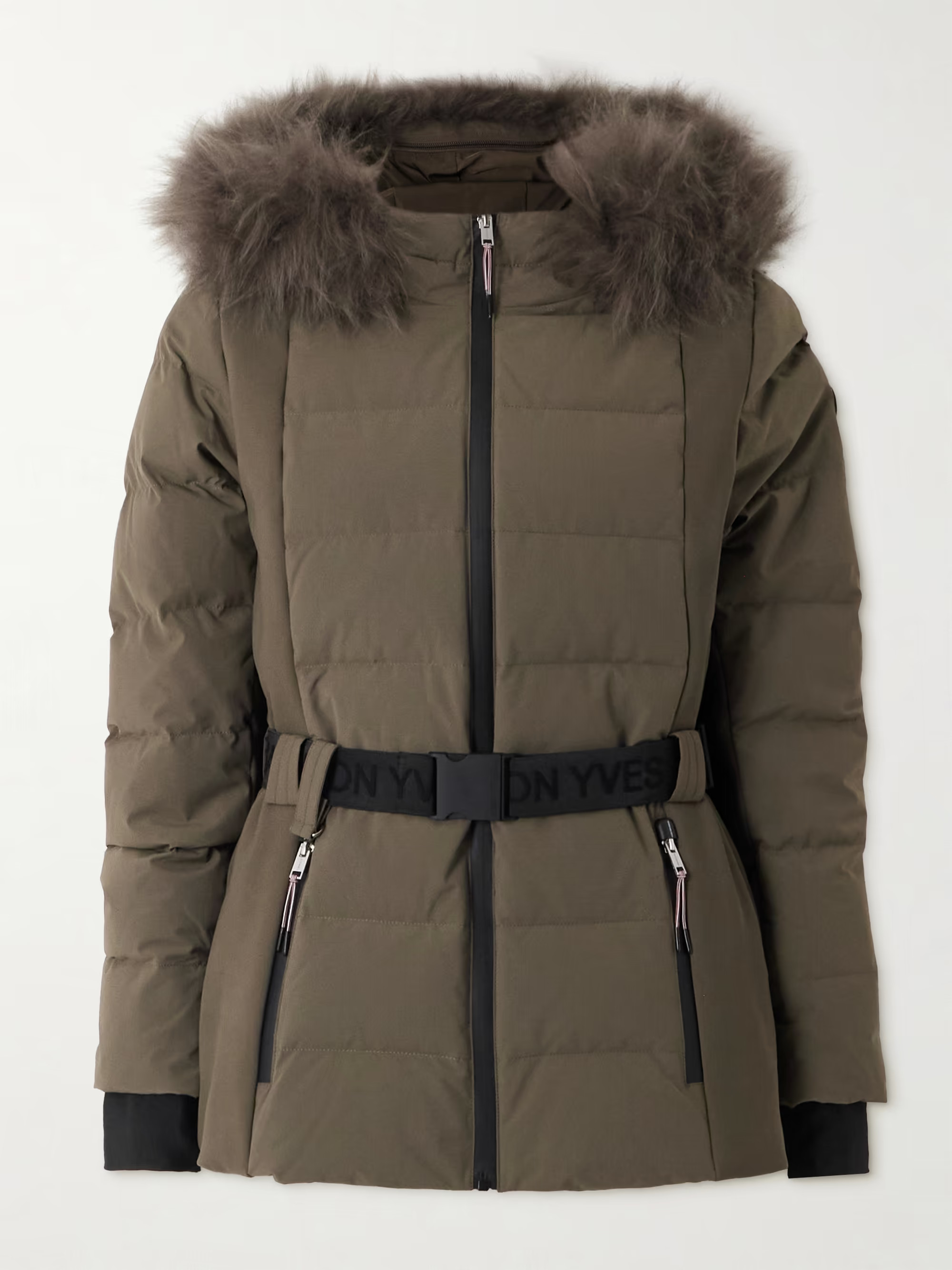 Belted shell down ski jacket | NET-A-PORTER (US)