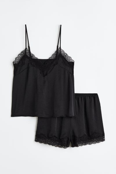 Pajama Camisole Top and Shorts | H&M (US + CA)