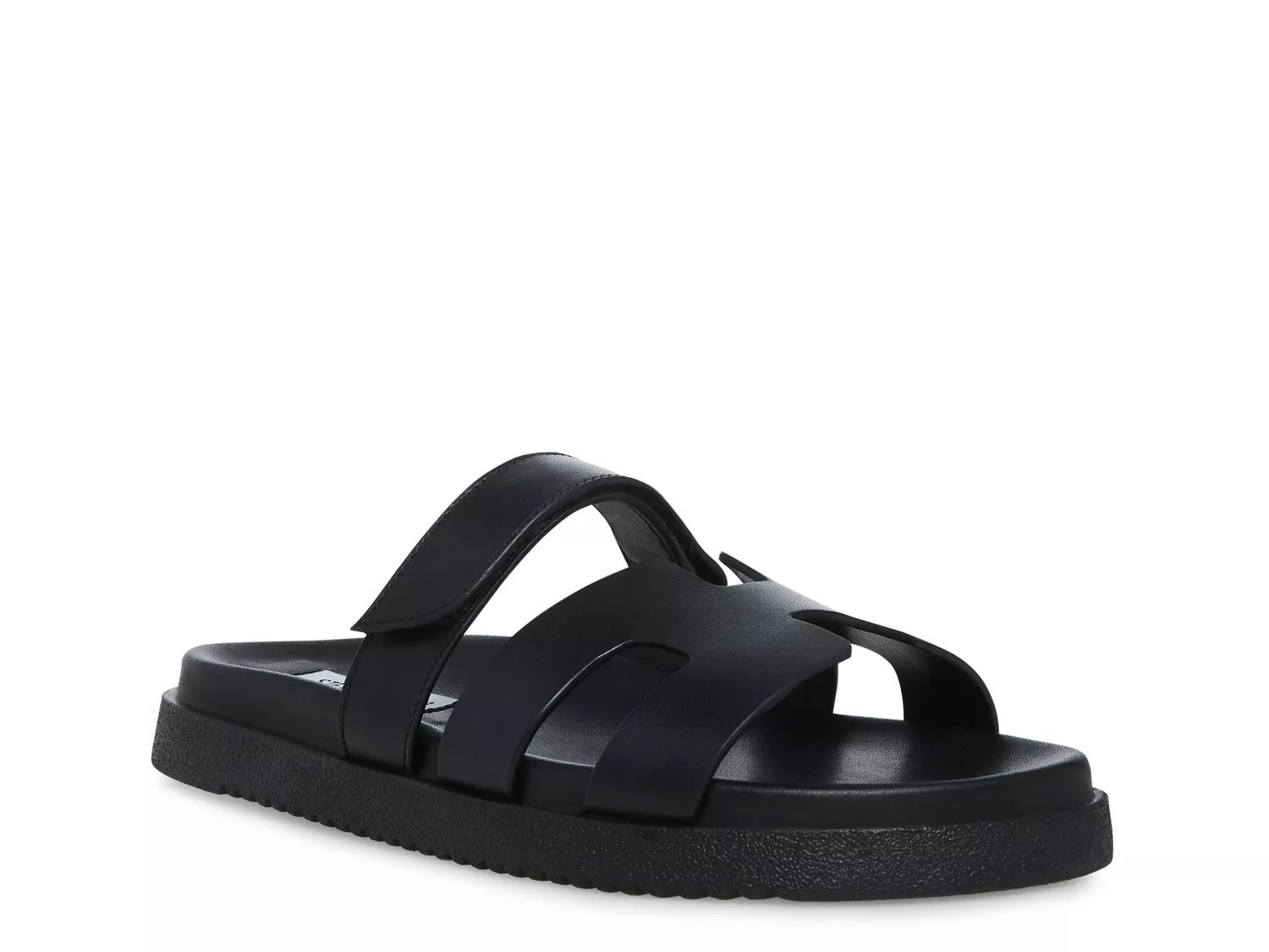 Steve Madden Mayven Flatform Sandal | Women's | Black | Size 6.5 | Sandals | DSW