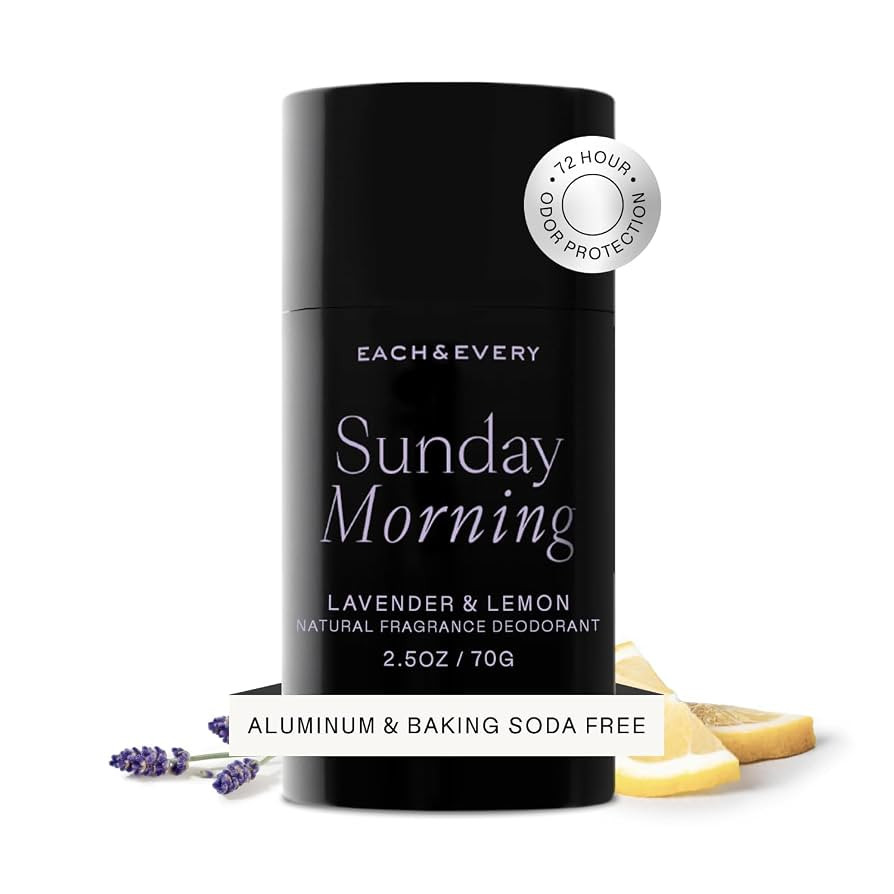 Each & Every Aluminum Free Deodorant for Women & Men - All Natural Deodorant for Sensitive Skin, ... | Amazon (US)