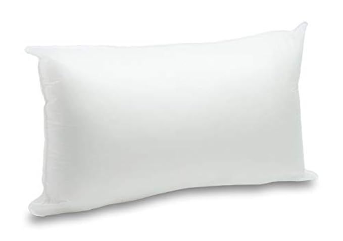 Foamily 12" x 20" Premium Hypoallergenic Lumbar Stuffer Pillow Insert Sham Square Form Polyester, St | Amazon (US)